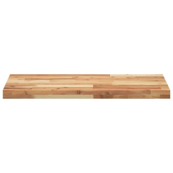 Półka ścienna, 140x40x4 cm, olejowane drewno akacjowe