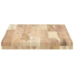 Półka ścienna, 60x40x4 cm, surowe lite drewno akacjowe