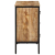 Szafka, 70x35x70 cm, lite surowe drewno mango