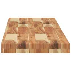 Półki ścienne, 4 szt., 120x30x4 cm, olejowane drewno akacjowe