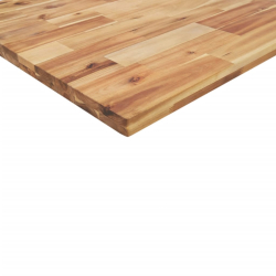 Półki ścienne, 3 szt., 120x20x4 cm, olejowane drewno akacjowe