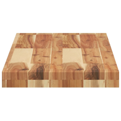 Półka ścienna, 100x30x4 cm, olejowane drewno akacjowe