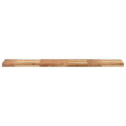 Półki ścienne, 2 szt., 120x30x4 cm, olejowane drewno akacjowe