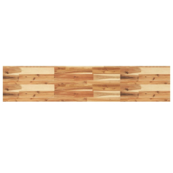 Półki ścienne, 2 szt., 120x30x4 cm, olejowane drewno akacjowe