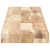 Półki ścienne, 4 szt., 160x20x4 cm, surowe lite drewno akacjowe