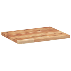 Półki ścienne, 4 szt., 60x30x2 cm, olejowane drewno akacjowe