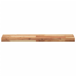 Półka ścienna, 100x20x4 cm, olejowane drewno akacjowe