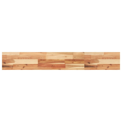 Półki ścienne, 2 szt., 160x20x4 cm, olejowane drewno akacjowe