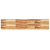 Półki ścienne, 2 szt., 160x30x4 cm, olejowane drewno akacjowe