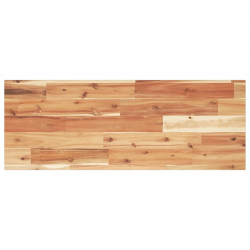 Półki ścienne, 4 szt., 100x30x2 cm, olejowane drewno akacjowe