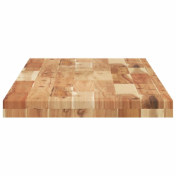 Półki ścienne, 4 szt., 120x40x4 cm, olejowane drewno akacjowe