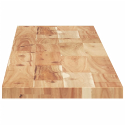 Półki ścienne, 4 szt., 120x20x2 cm, olejowane drewno akacjowe