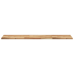 Półka ścienna, 120x40x2 cm, olejowane drewno akacjowe