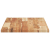 Półki ścienne, 3 szt., 100x40x2 cm, olejowane drewno akacjowe