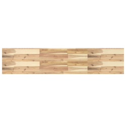 Półki ścienne, 4 szt., 160x30x4 cm, surowe lite drewno akacjowe