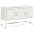 Szafka pod telewizor, biała, 100,5x39x60,5 cm, stalowa