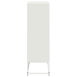 Szafka pod telewizor, musztardowa, 100,5x39x60,5 cm, stalowa