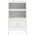Szafka pod telewizor, musztardowa, 100,5x39x60,5 cm, stalowa