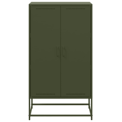 Szafka, biała, 68,5x38,5x123,5 cm, stal