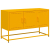 Szafka pod telewizor, musztardowa, 100,5x39x60,5 cm, stalowa