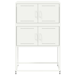 Szafka, biała, 68,5x38,5x107 cm, stal