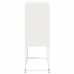 Szafka, biała, 68,5x38,5x107 cm, stal
