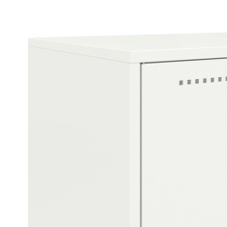 Szafka, biała, 68,5x38,5x107 cm, stal