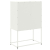Szafka, biała, 68,5x38,5x107 cm, stal