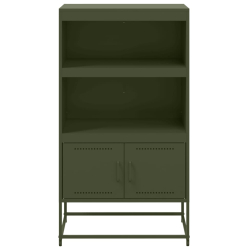 Szafka pod telewizor, antracytowa, 100,5x39x60,5 cm, stalowa