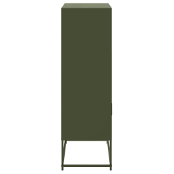Szafka pod telewizor, antracytowa, 100,5x39x60,5 cm, stalowa