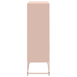 Szafka, musztardowa, 68,5x38,5x107 cm, stal
