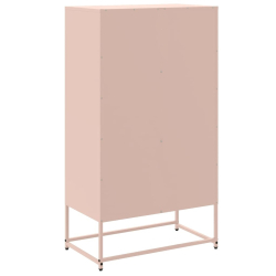 Szafka, musztardowa, 68,5x38,5x107 cm, stal