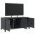 Szafka RTV, antracyt, 100,5x39x43,5 cm, stal walcowana na zimno