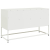 Szafka pod telewizor, biała, 100,5x39x60,5 cm, stalowa