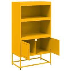 Szafka, biała, 68,5x38,5x107 cm, stal
