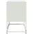 Szafka pod telewizor, biała, 68,5x39x60,5 cm, stalowa