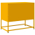 Szafka pod telewizor, musztardowa, 68,5x39x60,5 cm, stalowa