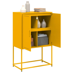 Szafka pod telewizor, antracytowa, 68x39x60,5 cm, stalowa