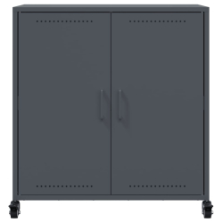 Szafka, antracytowa, 68,5x39x72 cm, stal walcowana na zimno