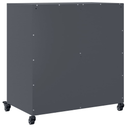 Szafka, antracytowa, 68,5x39x72 cm, stal walcowana na zimno