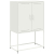 Szafka pod telewizor, biała, 68x39x60,5 cm, stalowa