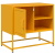 Szafka pod telewizor, musztardowa, 68x39x60,5 cm, stalowa