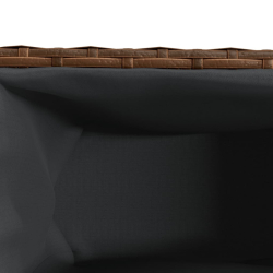 Donice ogrodowe z 3 wkładami, 2 szt., brązowe, 105x30x32 cm