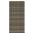 Donice ogrodowe, 2 szt., szare, 30x30x60 cm, rattan PE