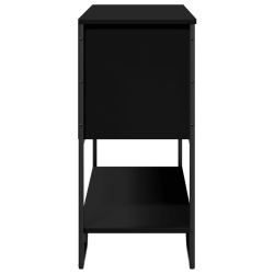 Stolik konsolowy, czarny, 100x35x74,5 cm
