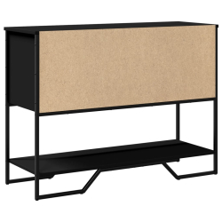 Stolik konsolowy, czarny, 100x35x74,5 cm