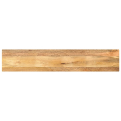 Blat stołu, 140x30x2,5 cm, prostokątny, lite drewno mango