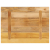 Blat do stolika, 80x60x2,5 cm, prostokątny, surowe drewno mango