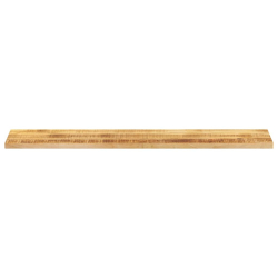 Blat do stołu, 160x30x3,8 cm, prostokątny, surowe drewno mango