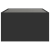 Stolik kawowy z LED Infinity, czarny, 70x50x30 cm